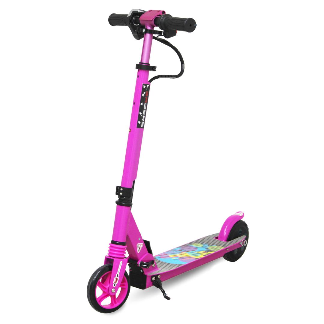 Leaders Kids E-Scooter, 18km/h Max Speed, Load, Quick Charge, Hand Brake