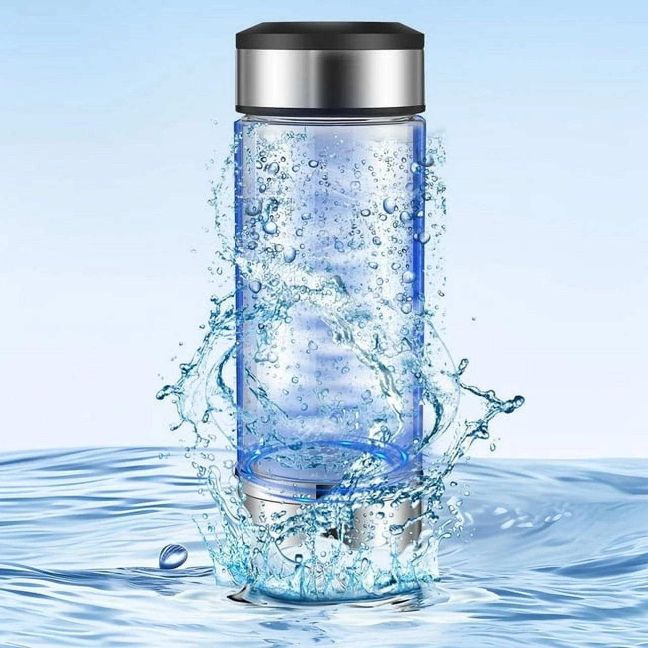 Hydrogen Water Generator Alkaline Maker Portable Water Ionizer Bottle